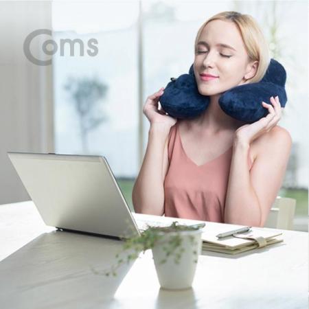 디바이스마트,컴퓨터/모바일/가전 > 가전/생활용품 > 건강/헬스/안마용품 > 건강측정용품,Coms,나비 에어필로쿠션 (NV37-AIR20) - Blue[CY2066], 나비 에어필로쿠션/Blue