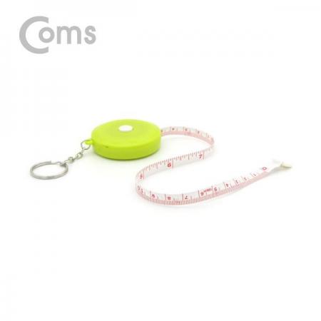 디바이스마트,사무/생활/서적 > 차량/생활/IOT > IOT/생활/취미,Coms,자동감김 미니 줄자 Green 1.5M (cm/inch 양면 기재)[ID276], 자동감김 미니 줄자/ Green 1.5M /cm/inch 양면 기재