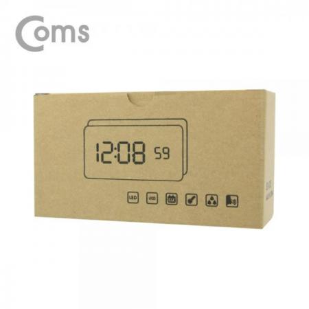 디바이스마트,컴퓨터/모바일/가전 > 가구/사무용품/공구 > 가구/데코 > 인테리어소품,Coms,디지털 LED 나무시계 (중형)[ITB120], 디지털 LED 나무시계 /중형