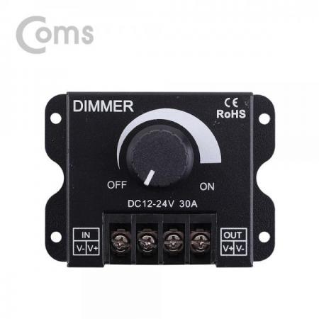 디바이스마트,사무/생활/서적 > 차량/생활/IOT > IOT/생활/취미,Coms,전원 컨트롤러(Dimmer) - DC 12~24V 30A / 조광기 [BD867], 전원 컨트롤러/DC 12~24V 30A / 조광기