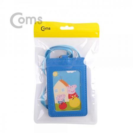 디바이스마트,컴퓨터/모바일/가전 > 가구/사무용품/공구 > 데스크용품 > 데스크정리함,Coms,카드지갑 목걸이, Blue[BT169], 카드지갑 목걸이/Blue