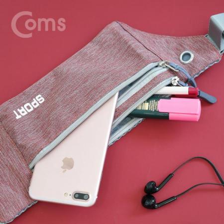 디바이스마트,컴퓨터/모바일/가전 > 스마트폰/스마트기기 > 모바일 주변기기 > 파우치/방수팩,Coms,다용도 포켓 / Red / 허리벨트 / 파우치[ID232], 다용도 포켓 / Red / 허리벨트 / 파우치