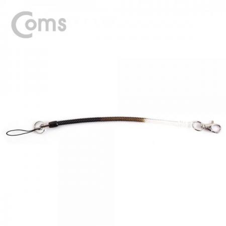 디바이스마트,컴퓨터/모바일/가전 > 스마트폰/스마트기기 > 모바일 주변기기 > 기타 주변기기,Coms,스프링 스트랩 _OD 7mm /Clear, Black[IE180],7mm /Clear/Black