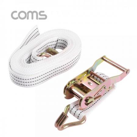 디바이스마트,사무/생활/서적 > 차량/생활/IOT > IOT/생활/취미,Coms,세경 자동바 / 탄력바 / 화물고정 로프 / 깔깔이바 / 5M x 38mm, 흰색[YT4423],자동바 / 탄력바 / 화물고정 로프 / 깔깔이바 / 5M x 38mm, 흰색