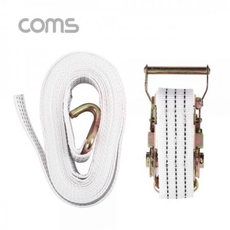 디바이스마트,사무/생활/서적 > 차량/생활/IOT > IOT/생활/취미,Coms,세경 자동바 / 탄력바 / 화물고정 로프 / 깔깔이바 / 5M x 38mm, 흰색[YT4423],자동바 / 탄력바 / 화물고정 로프 / 깔깔이바 / 5M x 38mm, 흰색