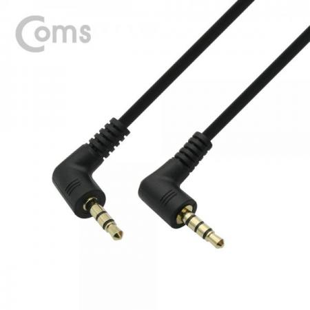 디바이스마트,케이블/전선 > 영상/음향 케이블 > 스테레오/RCA 케이블,Coms,스테레오 케이블 (3.5/4극/3극/스프링) [BT119],스테레오 변환 젠더 / 3.5mm 4극 MALE - 3.5mm 3극 MALE / 스프링 타입 최대 50cm