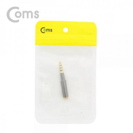 디바이스마트,케이블/전선 > 영상/음향 케이블 > 스테레오/RCA 케이블,Coms,스테레오 젠더 (3.5 4극 M/F), 메탈/슬림[NT103],스테레오 연장 젠더 / 3.5mm FEMALE - MALE