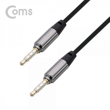 디바이스마트,케이블/전선 > 영상/음향 케이블 > 스테레오/RCA 케이블,Coms,스테레오 케이블 (3.5/4극/스프링) - 약 35cm ~ 100cm / Stereo[BT114],3.5/4극/스프링/약 35cm ~ 100cm / Stereo