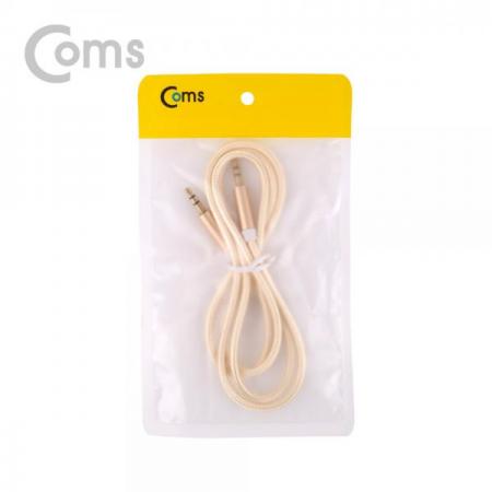 디바이스마트,케이블/전선 > 영상/음향 케이블 > 스테레오/RCA 케이블,Coms,스테레오 케이블 (3.5) 1M, Gold - 나일론 피복/Stereo[ND789],1M/Gold/나일론 피복/Stereo