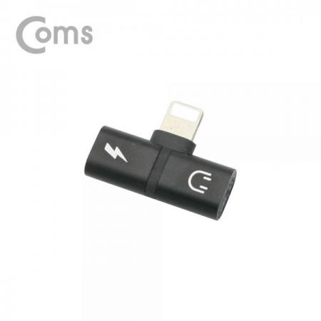 디바이스마트,컴퓨터/모바일/가전 > 스마트폰/스마트기기 > 케이블/젠더 > 애플 케이블/젠더/공유기,Coms,IOS 8핀 (8Pin) AUX 젠더 T형, Black / 8Pin / 이어폰 + 충전[ID487],AUX 젠더 T형/Black / 8Pin / 이어폰 + 충전