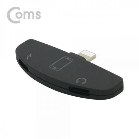 디바이스마트,컴퓨터/모바일/가전 > 스마트폰/스마트기기 > 케이블/젠더 > 애플 케이블/젠더/공유기,Coms,2분배 8핀 젠더 (허브 / 충전과 이어폰 동시사용)[IE296],허브 / 충전과 이어폰 동시사용