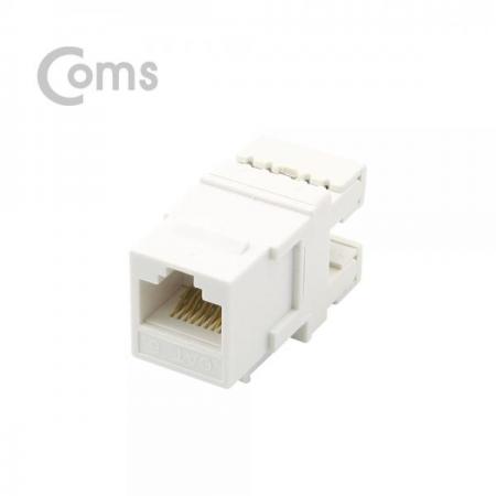 디바이스마트,컴퓨터/모바일/가전 > 네트워크/케이블/컨버터/IOT > 네트워크 자재/공구/타이 > 네트워크 자재,Coms,키스톤잭, CAT6-흰색 w/PCB, 180도[NA136], 키스톤잭/CAT6-흰색 w/PCB/180도