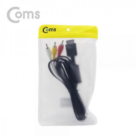 디바이스마트,케이블/전선 > 영상/음향 케이블 > AV통합 케이블,Coms,게임기 AV 케이블, PS II(소니) 1.7M[ND491], 게임기 AV 케이블/PS II/소니/1.7M