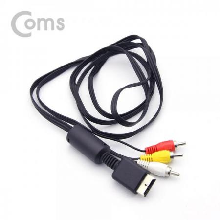 디바이스마트,케이블/전선 > 영상/음향 케이블 > AV통합 케이블,Coms,게임기 AV 케이블, PS II(소니) 1.7M[ND491], 게임기 AV 케이블/PS II/소니/1.7M