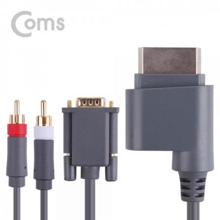 디바이스마트,케이블/전선 > 영상/음향 케이블 > AV통합 케이블,Coms,게임기 AV 케이블, XBox360용 1.8M/ XBox to VGA+2RCA[ND495], 게임기 AV 케이블/XBox360용 1.8M/ XBox to VGA+2RCA