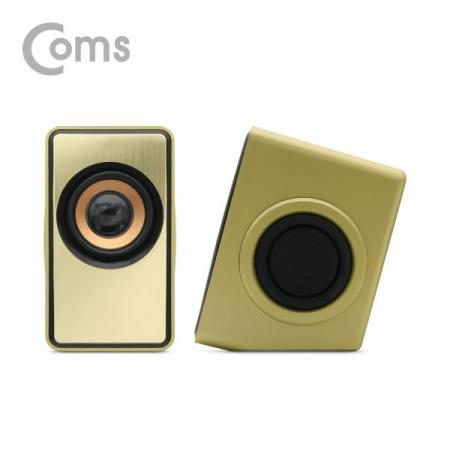 디바이스마트,컴퓨터/모바일/가전 > 음향ㆍ영상ㆍ카메라 > 스피커 > 2채널,Coms,저음강화 2채널 스마트폰 3D 멀티 스피커 / USB전원 / 3W x 2 / Gold&Silver [BT426],3D 멀티 스피커 / USB전원 / 3W x 2 / Gold&Silver [업체 수입에따라 색상이 다를수있습니다]