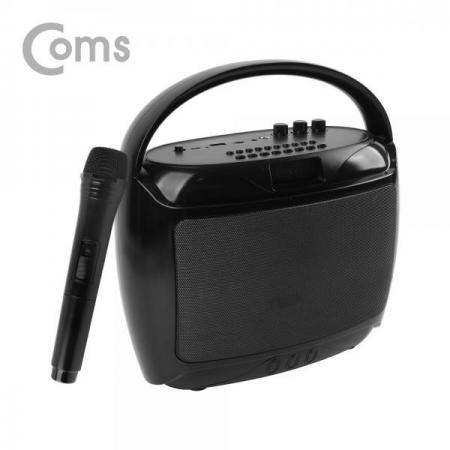 디바이스마트,컴퓨터/모바일/가전 > 음향ㆍ영상ㆍ카메라 > 앰프/리시버 > 포터블 앰프,Coms,블루투스 앰프 스피커 & 무선 마이크 (최대출력 20W/USB/MicroSD/AUX BGM지원)/ evn1 [KY202],최대출력 20W/USB/MicroSD/AUX BGM지원/ evn1