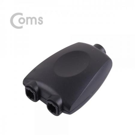 디바이스마트,커넥터/PCB > I/O 커넥터 > 젠더류 > 광케이블 젠더,Coms,오디오광 Optical 분배기 1:2 젠더형 Toslink(F)-Toslink(F) x 2 /토스링크 / Optical[ND634],오디오 광 분배기 /1:2 젠더형 / Toslink(FEMALE) - Toslink(FEMALE) x 2 / 토스링크 / Optical