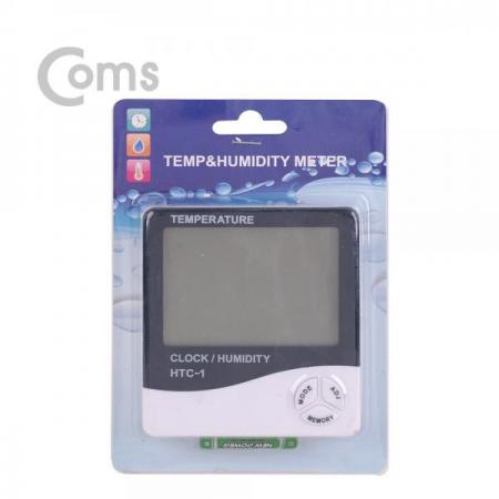 디바이스마트,계측기/측정공구 > 환경/이화학 측정장치 > 온도계/습도계,Coms,온습도계 AAA 1ea - 알람/날짜/시간/온도/습도 측정 / 온도계[NA121],알람/날짜/시간/온도/습도 측정 / 온도계