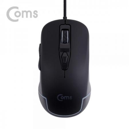 디바이스마트,컴퓨터/모바일/가전 > 키보드/마우스 > 마우스 > 유선 마우스,Coms,게이밍(사무용) 마우스 / 4 Color LED 변환 / 5버튼 / 4단 DPI (최대 3200)[TT417],4 Color LED 변환 / 5버튼 / 4단 DPI (최대 3200)