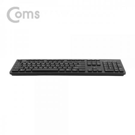 디바이스마트,컴퓨터/모바일/가전 > 키보드/마우스 > 키보드 > 유선 키보드,Coms,USB 유선 키보드 / 멤브레인 / 104키 / USB 2.0 / 아이솔레이션 키 / 블랙 컬러[SE174],멤브레인 / 104키 / USB 2.0 / 아이솔레이션 키 / 블랙 컬러