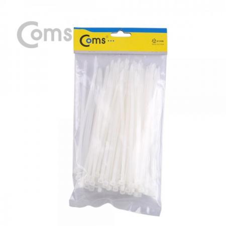 디바이스마트,컴퓨터/모바일/가전 > 네트워크/케이블/컨버터/IOT > 네트워크 자재/공구/타이 > 케이블타이/몰드,Coms,케이블 타이(간편형/100pcs) White, 길이 150mm, 너비 3.5mm[T1691],간편형/100pcs/White/길이 150mm/너비 3.5mm