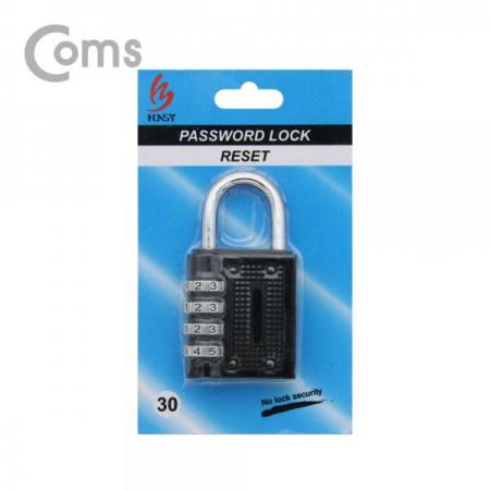 디바이스마트,기계/제어/로봇/모터 > 원자재/DIY 기타 > DIY 부속품,Coms,도난방지 4단 번호 자물쇠(회전키 락)[ID269],도난방지 4단 번호 자물쇠/회전키 락