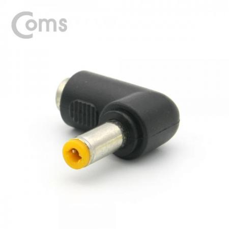 디바이스마트,케이블/전선 > PC/네트워크/통신 케이블 > 전원/파워 케이블,Coms,DC 전원 변환 젠더, 꺾임(꺽임) / 5.5(2.1) F / 5.5(2.1) M[BT008],DC 전원 변환 젠더 / 꺽임형 / MALE 외경 5.5파이,내경 2.1파이 / FEMALE 외경 5.5파이,내경 2.5파이