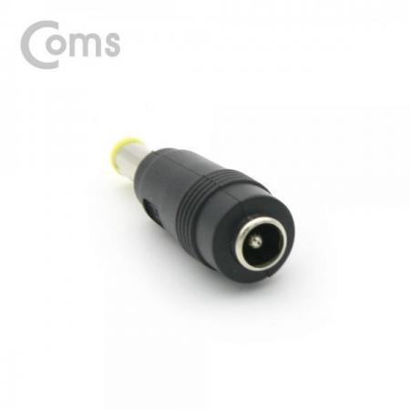 디바이스마트,케이블/전선 > PC/네트워크/통신 케이블 > 전원/파워 케이블,Coms,DC 전원 변환 젠더, -자/Yellow tip / 5.5(2.1) F / 5.5(1.0) M[BT012],DC 전원 변환 젠더 / FEMALE 외경 5.5파이, 내경 1.0파이 / MALE 외경 5.5파이 / 내경 2.1파이 / 노란색