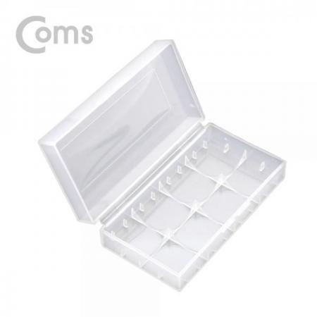 디바이스마트,전원/파워/배터리 > 배터리/배터리홀더 > 배터리홀더 > 18650 배터리 홀더,Coms,건전지 케이스 투명 / 18650 2개 보관용[ND702],건전지 케이스 투명 / 18650 2개 보관용