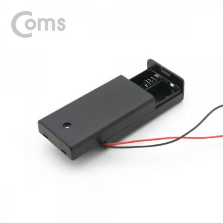 디바이스마트,전원/파워/배터리 > 배터리/배터리홀더 > 배터리홀더 > AA 배터리 홀더,Coms,건전지 홀더 케이스, AA X 2ea (2선 전원) On/Off 스위치 내장[ND725],AA X 2ea (2선 전원)/ On/Off 스위치 내장