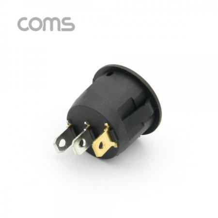 디바이스마트,스위치/부저/전기부품 > 스위치 > 로커스위치,Coms,제작용 전원 스위치(On/Off, 온오프) 3선, 레드 / 원형 / LED [BF087],On/Off, 온오프/3선/레드 / 원형 / LED / 22 X 22 X 25mm