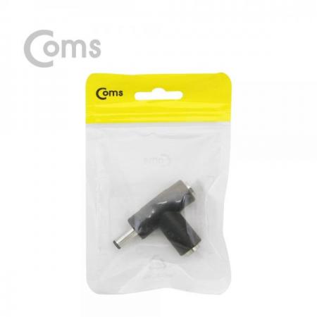 디바이스마트,케이블/전선 > PC/네트워크/통신 케이블 > 전원/파워 케이블,Coms,DC 전원 변환 젠더, F형 꺾임(꺽임) - 5.5 F x 2 / 5.5 M[BT007],DC 전원 변환 젠더 / F형 꺾임 / FEMALE x2 + MALE / 외경 5.5파이, 내경 2.1파이