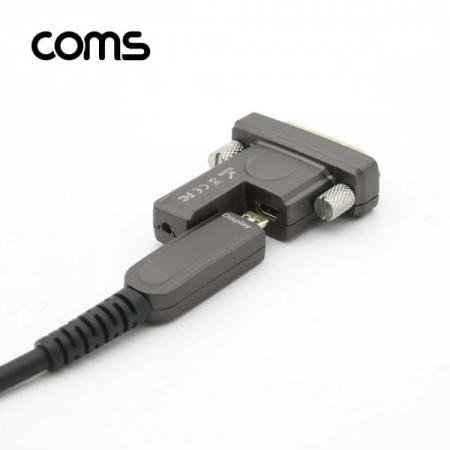 디바이스마트,케이블/전선 > 영상/음향 케이블 > HDMI/DVI 케이블,Coms,분리형 DVI 젠더 / Micro HDMI+DVI 커넥터 / HDMI 리피터 분리형 광케이블 전용[ET598],분리형 DVI 젠더 / Micro HDMI(D type) FEMALE +DVI MALE 커넥터