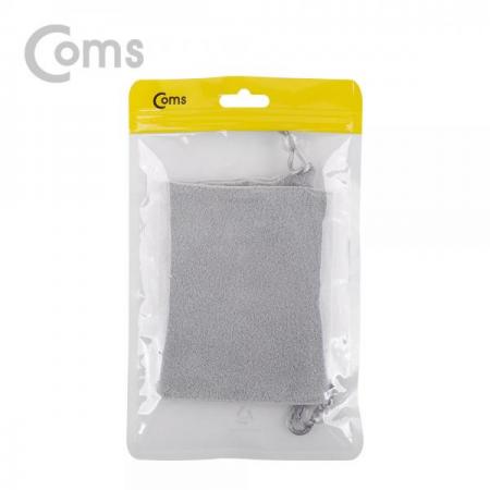 디바이스마트,컴퓨터/모바일/가전 > 스마트폰/스마트기기 > 모바일 주변기기 > 파우치/방수팩,Coms,여행용 다용도 벨벳 파우치, 10 x 17cm / light gray[BT174], 여행용 다용도 벨벳 파우치/10 x 17cm / light gray