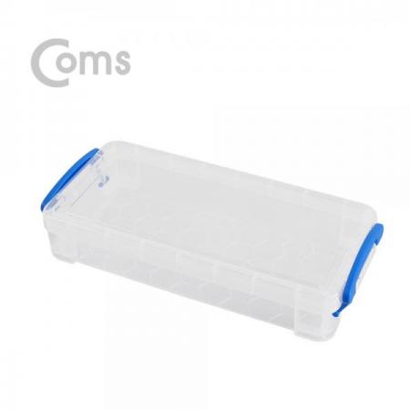 디바이스마트,공구함/작업대/엔클로저 > 공구함/부품함 > 다용도정리함(케이스),Coms,다용도 PVC 수납함 - 100 x 216 x 42 mm[ID458],PVC 수납함/100 x 216 x 42 mm