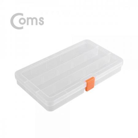 디바이스마트,공구함/작업대/엔클로저 > 공구함/부품함 > 다용도정리함(케이스),Coms,다용도 PVC 수납함 - 내부 15분배[ID459],PVC 수납함/내부 15분배