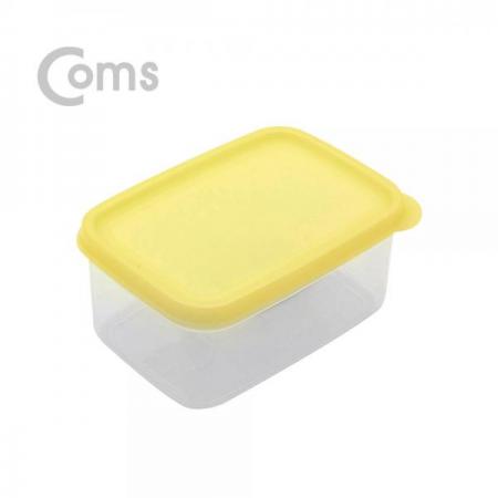 디바이스마트,공구함/작업대/엔클로저 > 공구함/부품함 > 다용도정리함(케이스),Coms,다용도 PVC 수납함 / 350ml / Yellow[ID462],PVC 수납함 / 350ml / Yellow