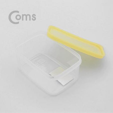 디바이스마트,공구함/작업대/엔클로저 > 공구함/부품함 > 다용도정리함(케이스),Coms,다용도 PVC 수납함 / 350ml / Yellow[ID462],PVC 수납함 / 350ml / Yellow