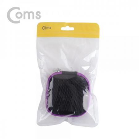 디바이스마트,공구함/작업대/엔클로저 > 공구함/부품함 > 다용도정리함(케이스),Coms,케이스 - 다용도 포켓(사각형) Purple[ID469],다용도 포켓/사각형/Purple