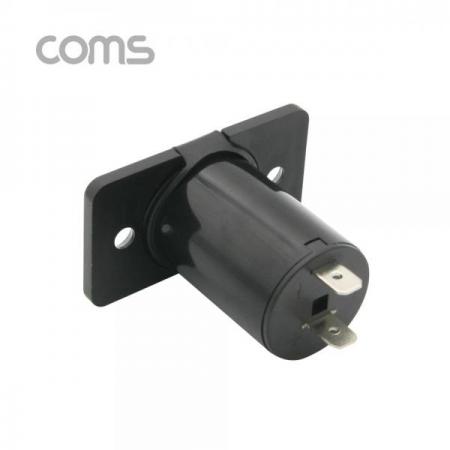 디바이스마트,컴퓨터/모바일/가전 > 게임/취미/캠핑용품 > 차량내부용품 > 실내용품,Coms,제작용 시거 소켓 / 시가 소켓 / 차량시거잭 / 매립형 / 포트형 [BF081], 제작용 시거 소켓 / 차량시거잭 / 매립형 / 포트형