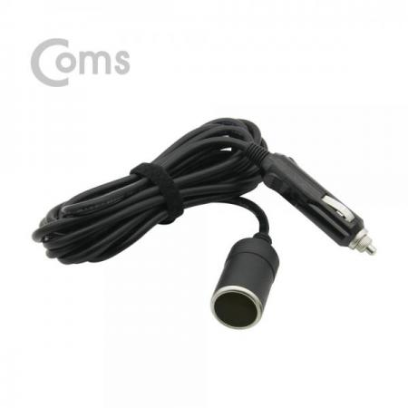 디바이스마트,컴퓨터/모바일/가전 > 게임/취미/캠핑용품 > 차량내부용품 > 실내용품,Coms,차량용 시가잭 연결 케이블(시가잭 마개) - 3M, 시가 소켓/플러그[BT475],시가잭 연결 케이블/시가잭 마개 /M/시가 소켓/플러그