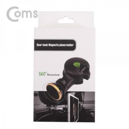 디바이스마트,사무/생활/서적 > 차량/생활/IOT > 차량내부용품 > 차량용 거치대,Coms,차량용 거치대, 헤드레스트거치(스마트폰) / HOOK형 / 마그네틱 [BT435],헤드레스트거치(스마트폰) / HOOK형 / 마그네틱 / 뒷자석 거치 /자석