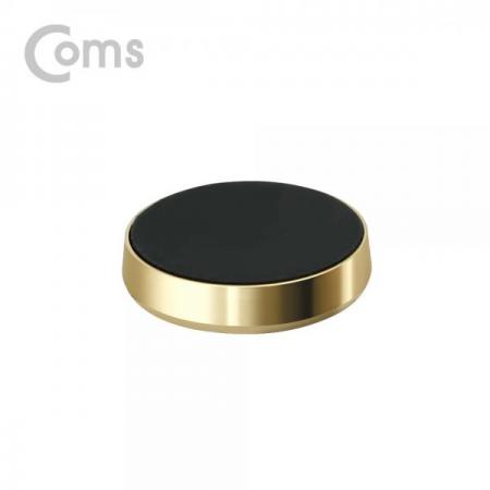 디바이스마트,사무/생활/서적 > 차량/생활/IOT > 차량내부용품 > 차량용 거치대,Coms,차량용 스마트폰 거치대 / 대쉬보드거치 / 원형 자석 / Gold[ID185],대쉬보드거치 / 원형 자석 / Gold