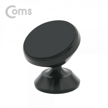 디바이스마트,사무/생활/서적 > 차량/생활/IOT > 차량내부용품 > 차량용 거치대,Coms,스마트폰 거치대 Black/메탈 - 대쉬보드 부착형, 마그네틱[BT153], 스마트폰 거치대 Black/메탈 /대쉬보드 부착형/마그네틱