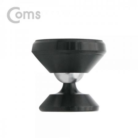 디바이스마트,사무/생활/서적 > 차량/생활/IOT > 차량내부용품 > 차량용 거치대,Coms,스마트폰 거치대 Black/메탈 - 대쉬보드 부착형, 마그네틱[BT153], 스마트폰 거치대 Black/메탈 /대쉬보드 부착형/마그네틱