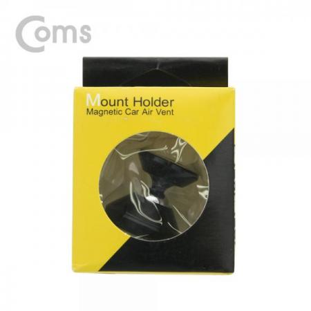 디바이스마트,사무/생활/서적 > 차량/생활/IOT > 차량내부용품 > 차량용 거치대,Coms,스마트폰 거치대 Black/메탈 - 대쉬보드 부착형, 마그네틱[BT153], 스마트폰 거치대 Black/메탈 /대쉬보드 부착형/마그네틱