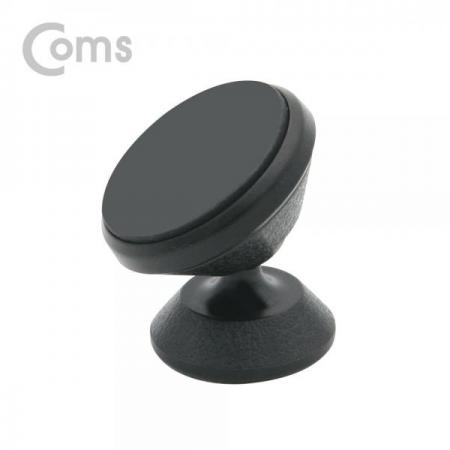 디바이스마트,사무/생활/서적 > 차량/생활/IOT > 차량내부용품 > 차량용 거치대,Coms,스마트폰 거치대 Black - 대쉬보드 부착형, 마그네틱[ID479], 스마트폰 거치대 Black /대쉬보드 부착형/마그네틱