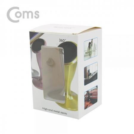 디바이스마트,사무/생활/서적 > 차량/생활/IOT > 차량내부용품 > 차량용 거치대,Coms,차량용 스마트폰 거치대 (메탈 스탠드 / 자석 거치)[IF152],스마트폰 거치대/메탈 스탠드 / 자석 거치