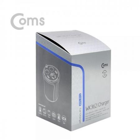 디바이스마트,컴퓨터/모바일/가전 > 게임/취미/캠핑용품 > 차량내부용품 > 실내용품,Coms,차량용 멀티 시가잭+인버터(120W), USB 2P - 컵홀더형, 검정 / 시거잭[WK362], 차량용 멀티 시가잭+인버터(120W), USB 2P - 컵홀더형, 검정 / 시거잭